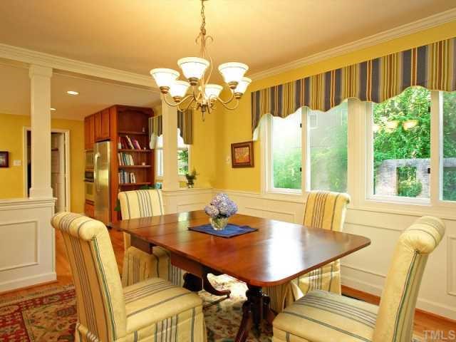 2723 Fairview Road Raleigh, NC 27608 - Photo 5 of 12 a view of a dining room with furniture window and outside view