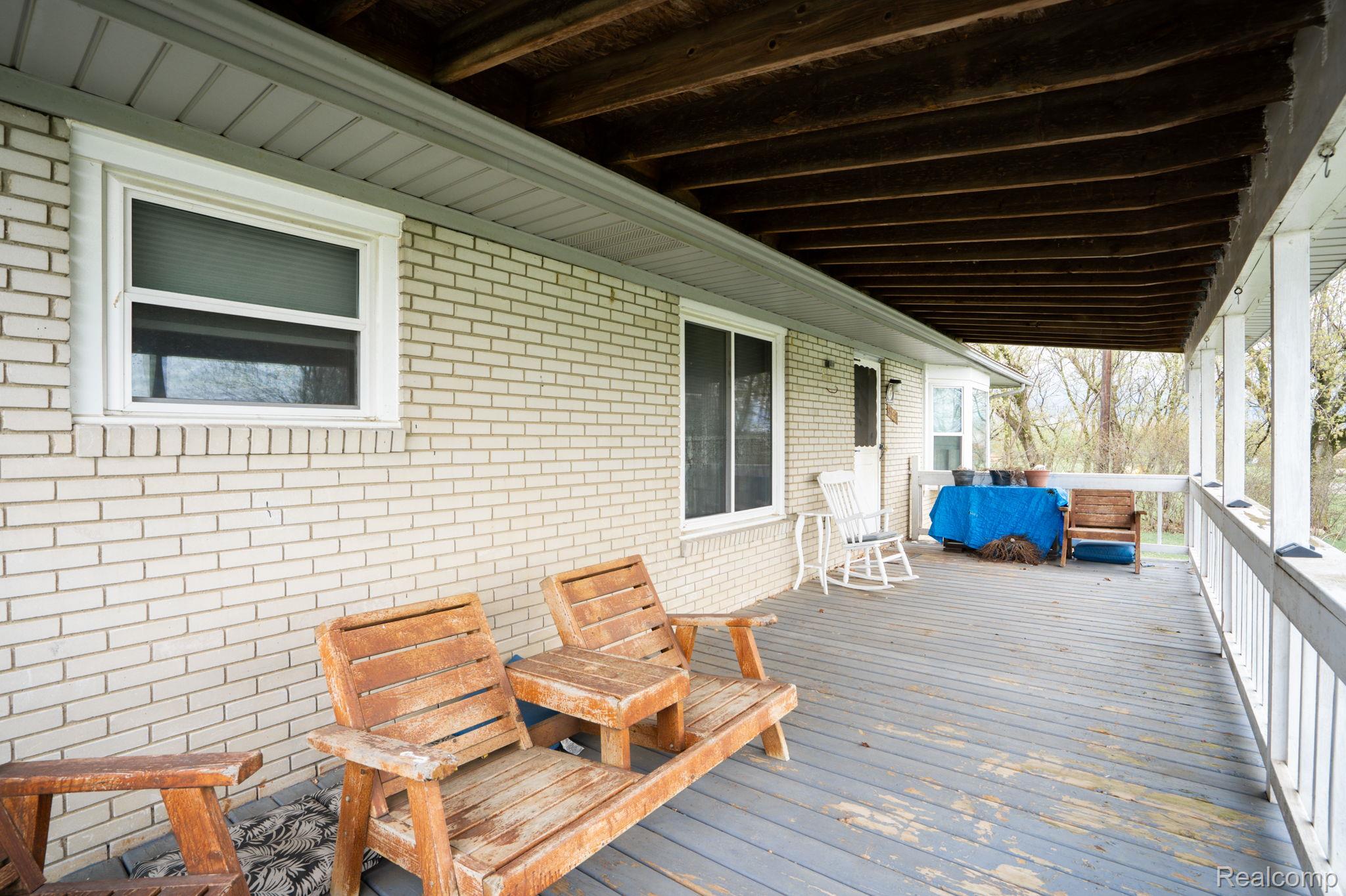 2890 Graham Road Imlay City, MI 48444 - Photo 27 of 33 View of deck