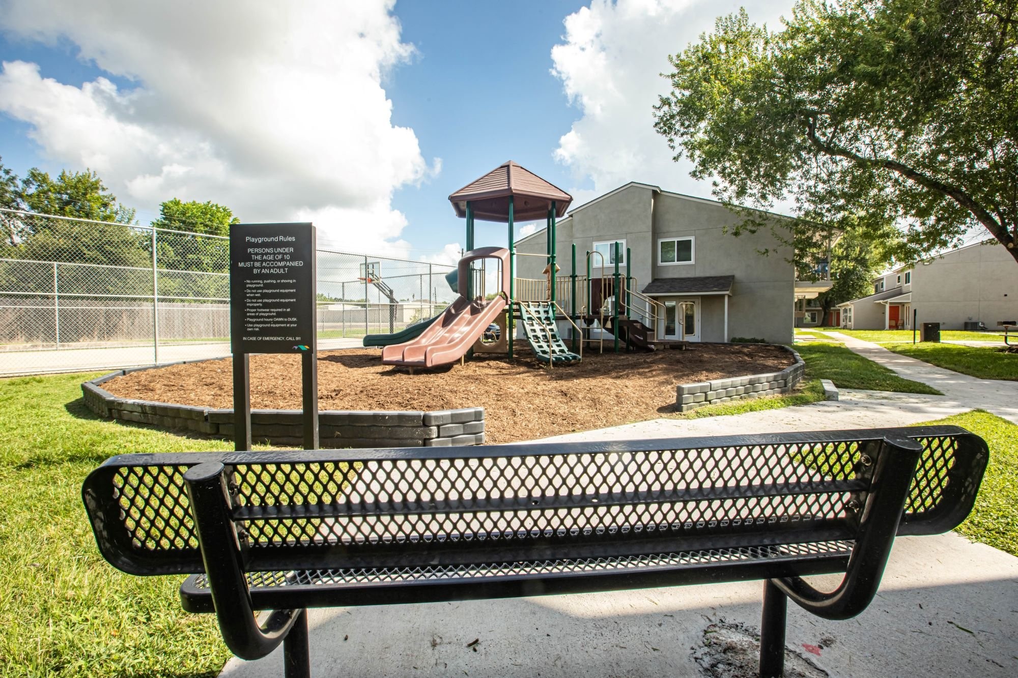 2008 Sam Houston Drive Victoria, TX 77901 - Photo 11 of 29 a view of a patio with a table chairs and wooden fence