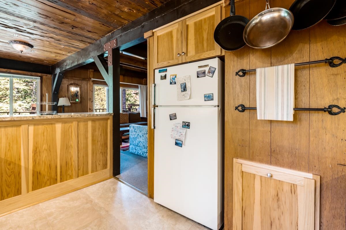1650 Upper Bench Road Alpine Meadows, CA 96146 - Photo 7 of 21 a view of entryway and hall with wooden floor