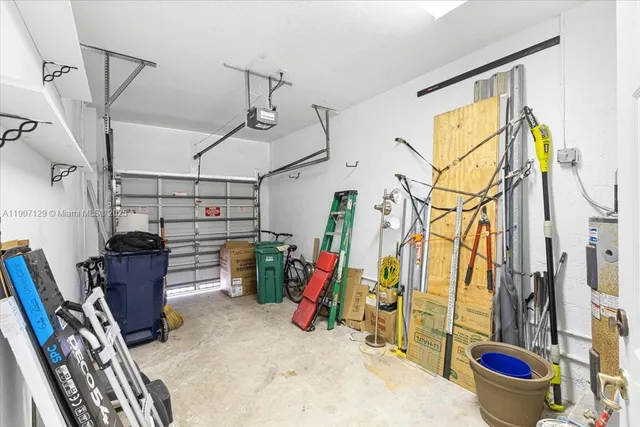 a view of a storage & utility room