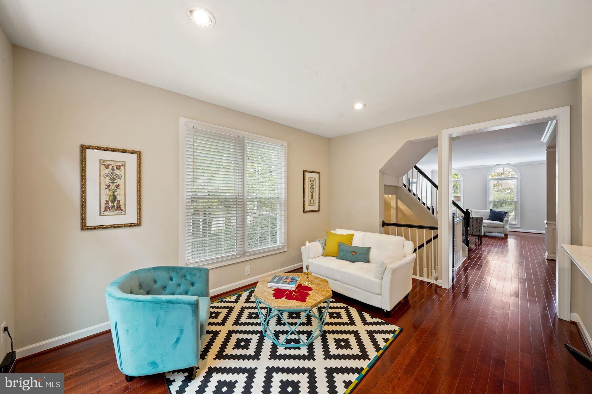 123 Roland Court Southwest Vienna, VA 22180 - Photo 13 of 34 View fr om family room toward front of townhouse