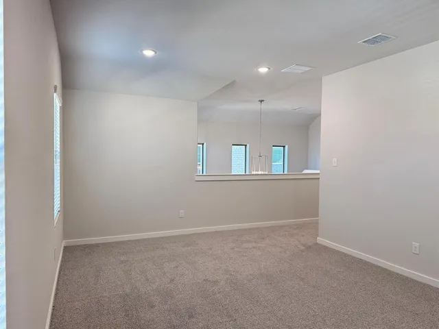 a view of empty room