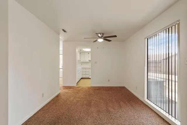 a view of empty room