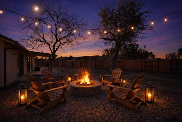 a tree is standing in front of a white house