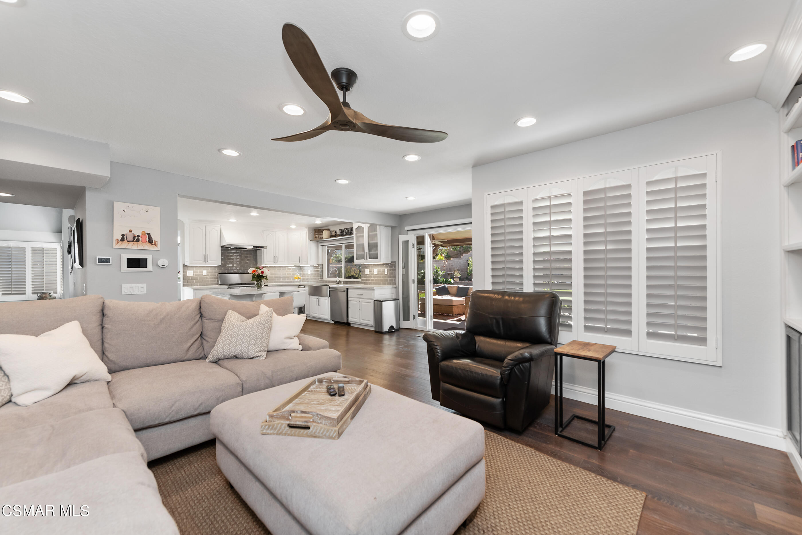 3233 Crazy Horse Drive Simi Valley, CA 93063 - Photo 28 of 65 a living room with furniture and a large window