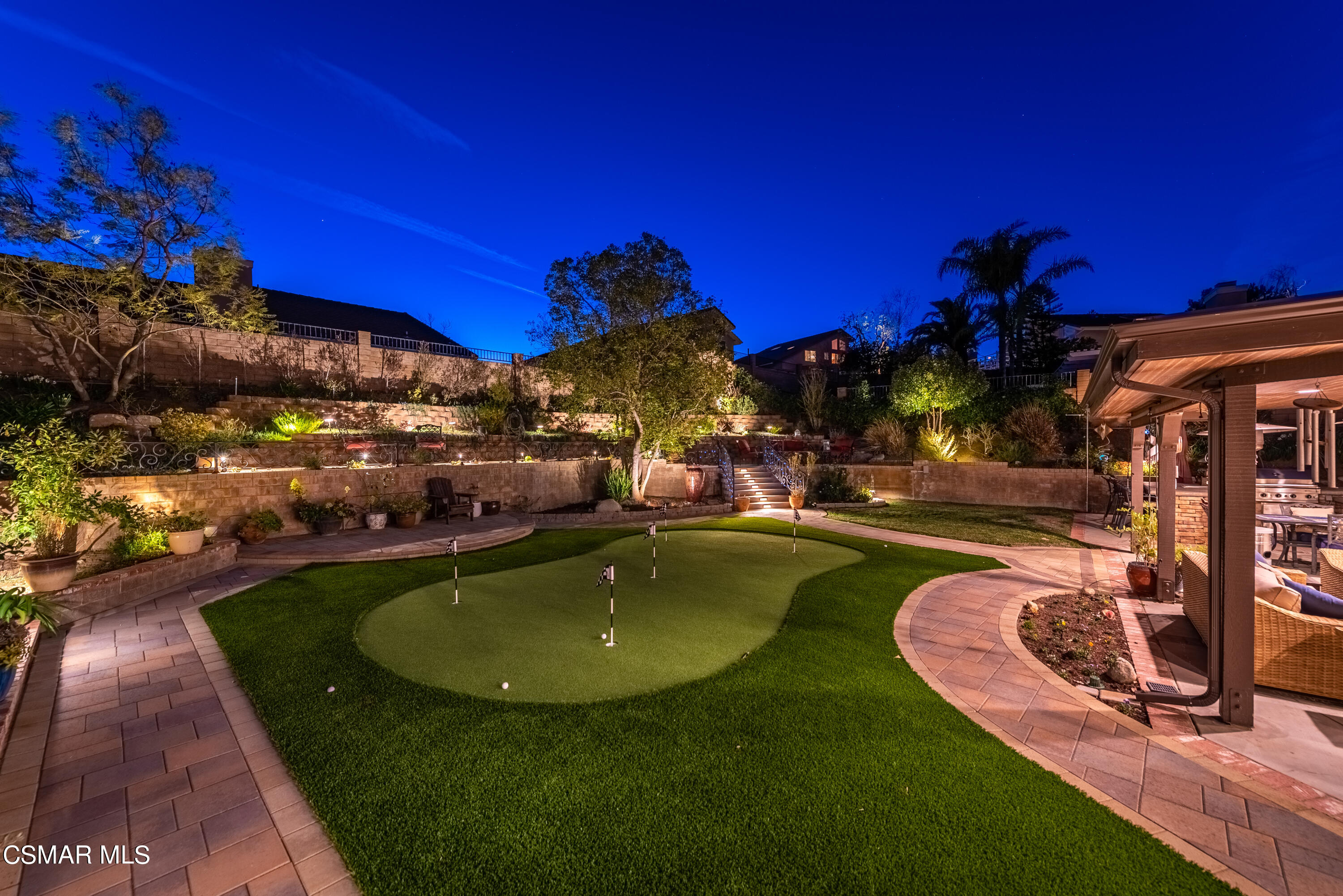 3233 Crazy Horse Drive Simi Valley, CA 93063 - Photo 6 of 65 a view of a swimming pool with a yard