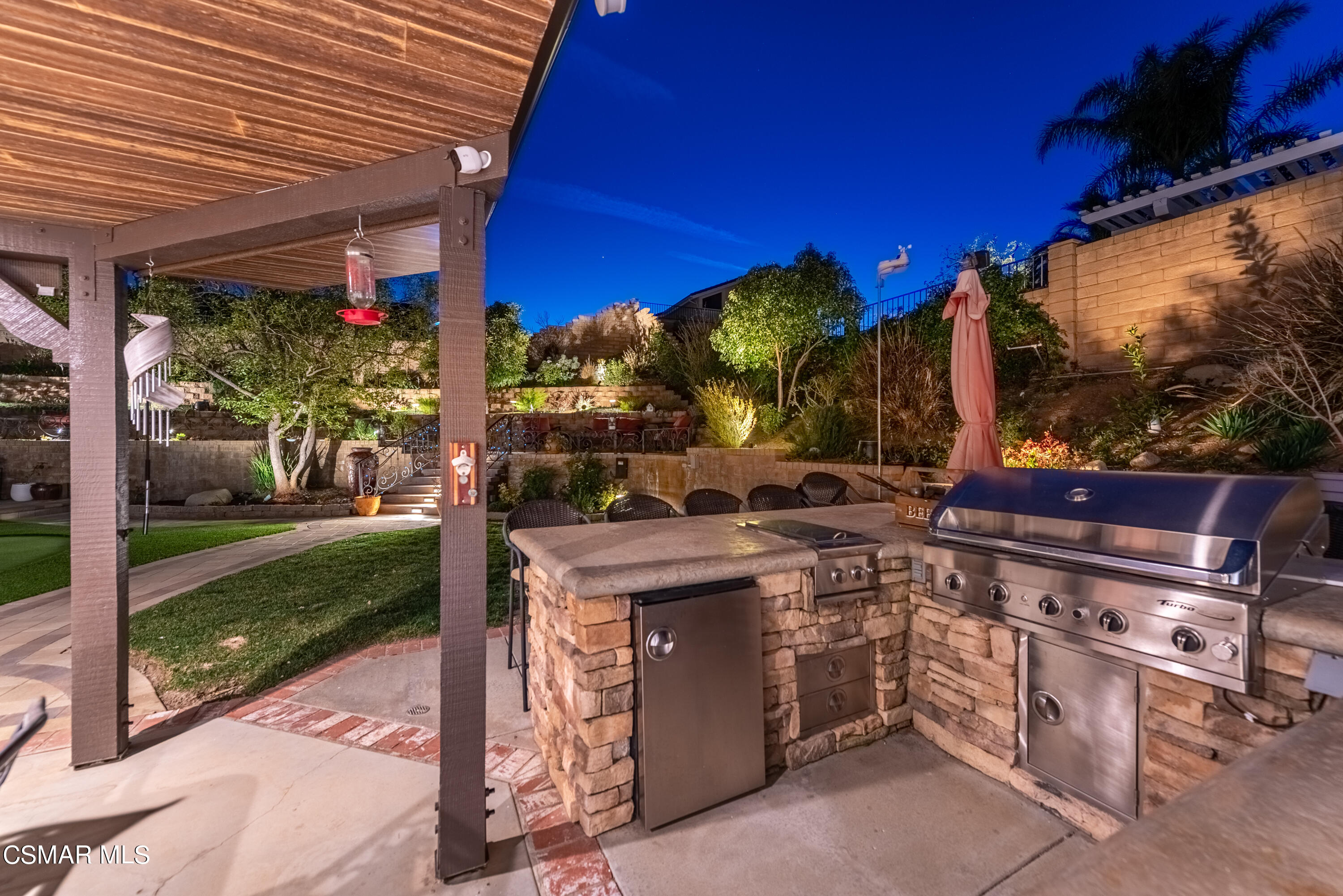 3233 Crazy Horse Drive Simi Valley, CA 93063 - Photo 8 of 65 Backyard Sunset