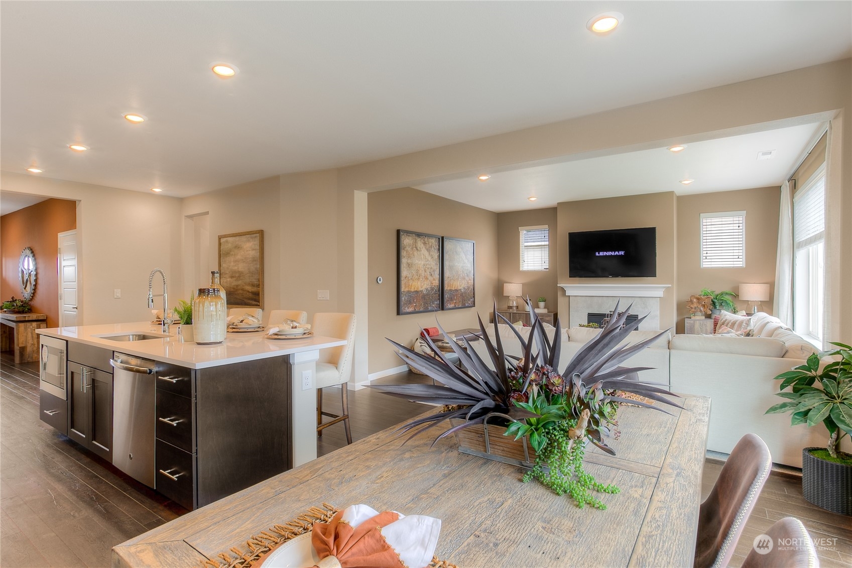 20828 42nd Drive Southeast, Unit 145 Bothell, WA 98021 - Photo 2 of 15 a kitchen with stainless steel appliances granite countertop a sink stove and cabinets
