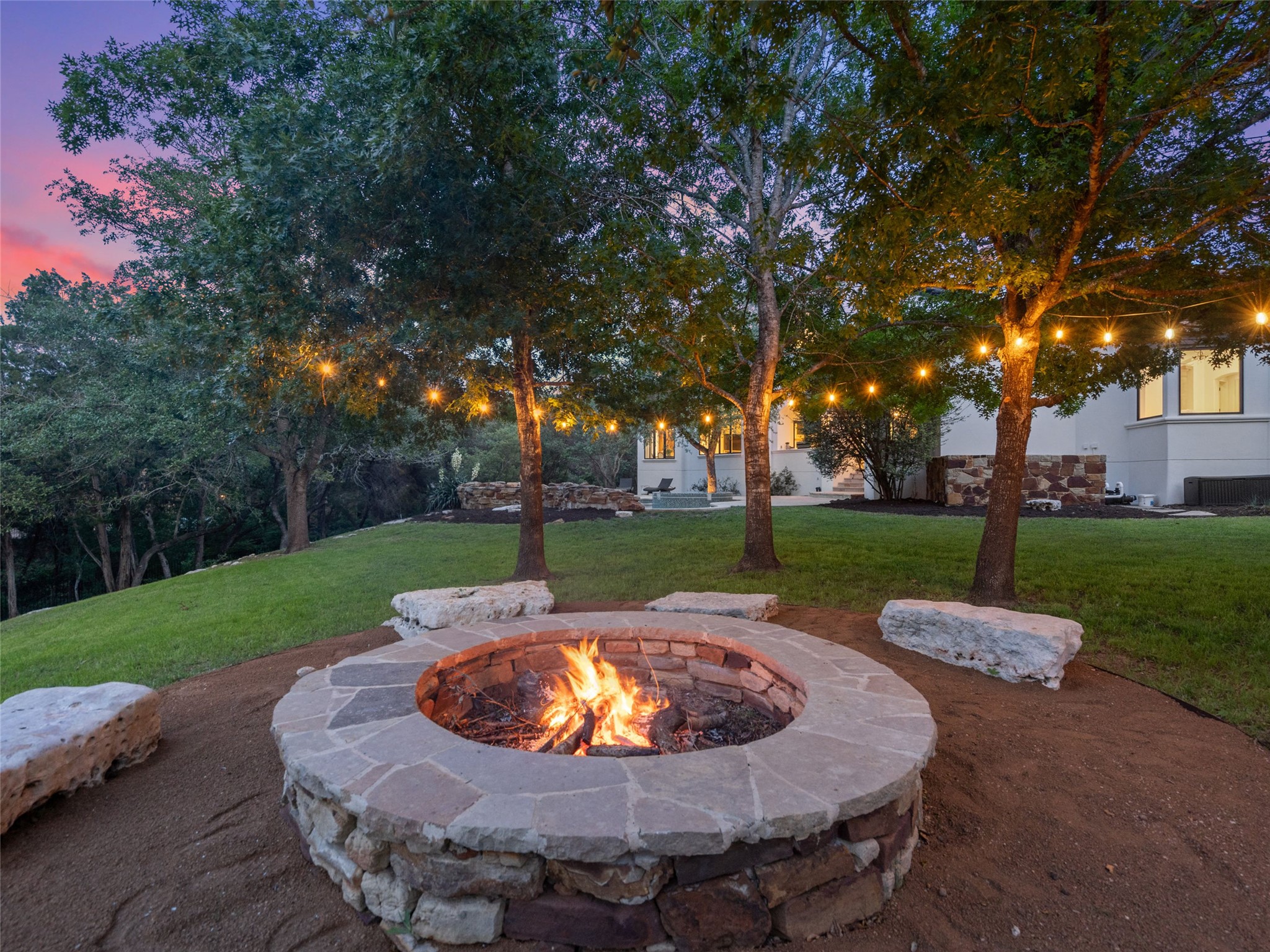 11620 Musket Rim Street Austin, TX 78738 - Photo 25 of 32 a view of a garden with an outdoor space