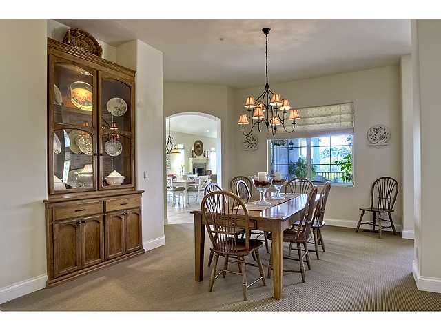 1035 Sleeping Indian Road Oceanside, CA 92057 - Photo 10 of 25 Formal dining room just off the kitchen making for easy entertaining