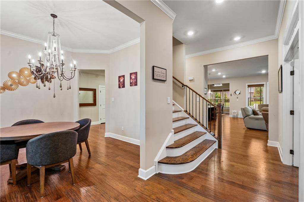 2009 Cherry Road Gibsonia, PA 15044 - Photo 4 of 45 a view of a room with furniture and wooden floor