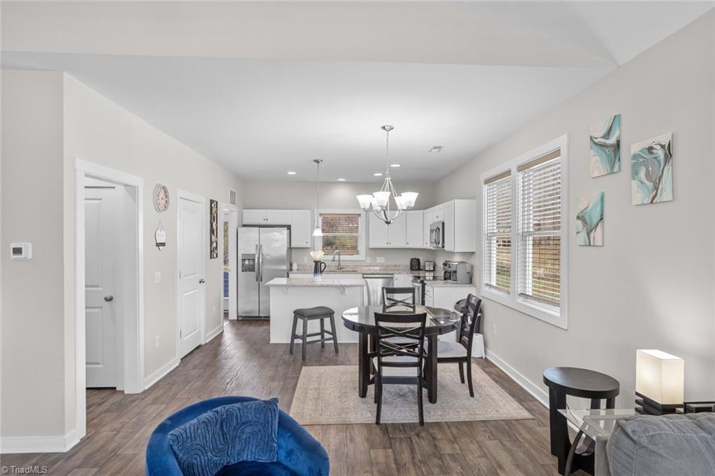 444 Weatherly Street Ramseur, NC 27316 - Photo 5 of 23 Living and dining area