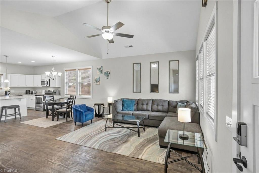 444 Weatherly Street Ramseur, NC 27316 - Photo 6 of 23 living and dining area