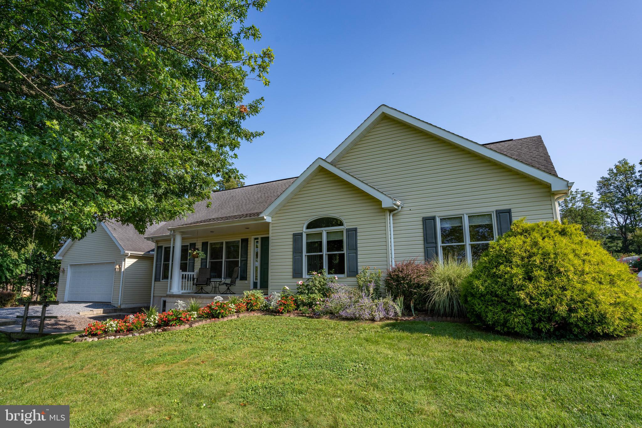 556 East Pleasantview Road Manheim, PA 17545 - Photo 14 of 93 a front view of house with yard and green space