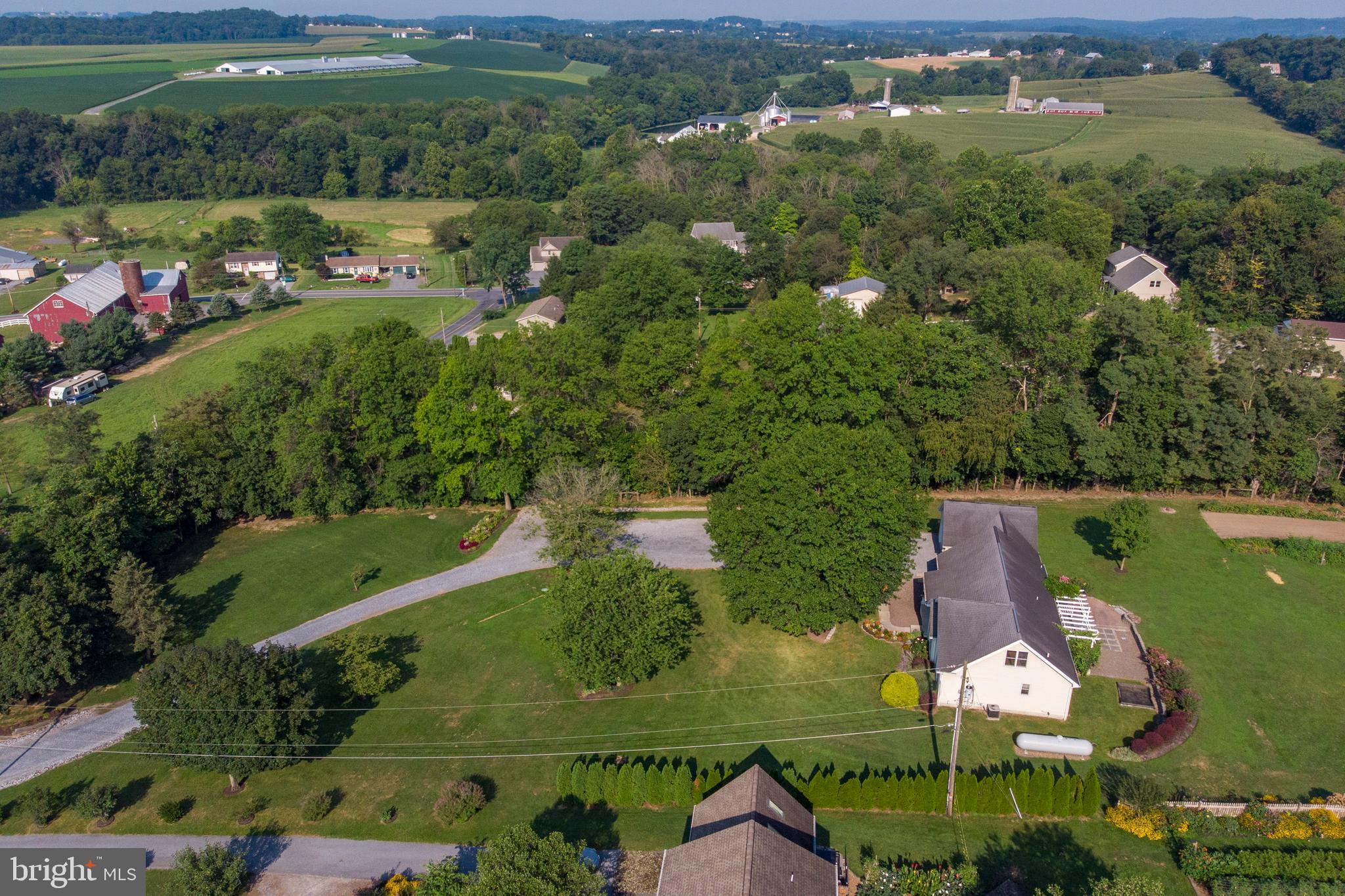 556 East Pleasantview Road Manheim, PA 17545 - Photo 3 of 93 an aerial view of residential houses with outdoor space and street view