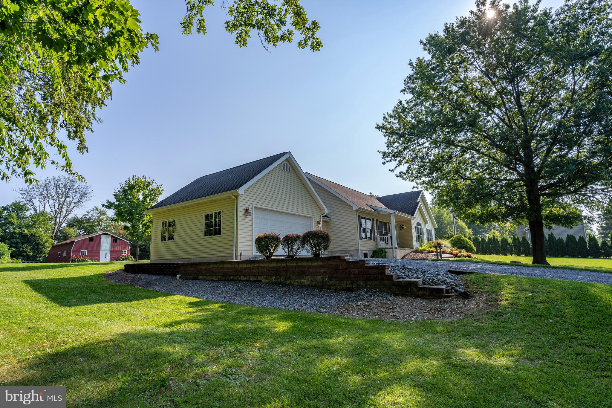 556 East Pleasantview Road Manheim, PA 17545 - Photo 10 of 93 a front view of house with yard and green space