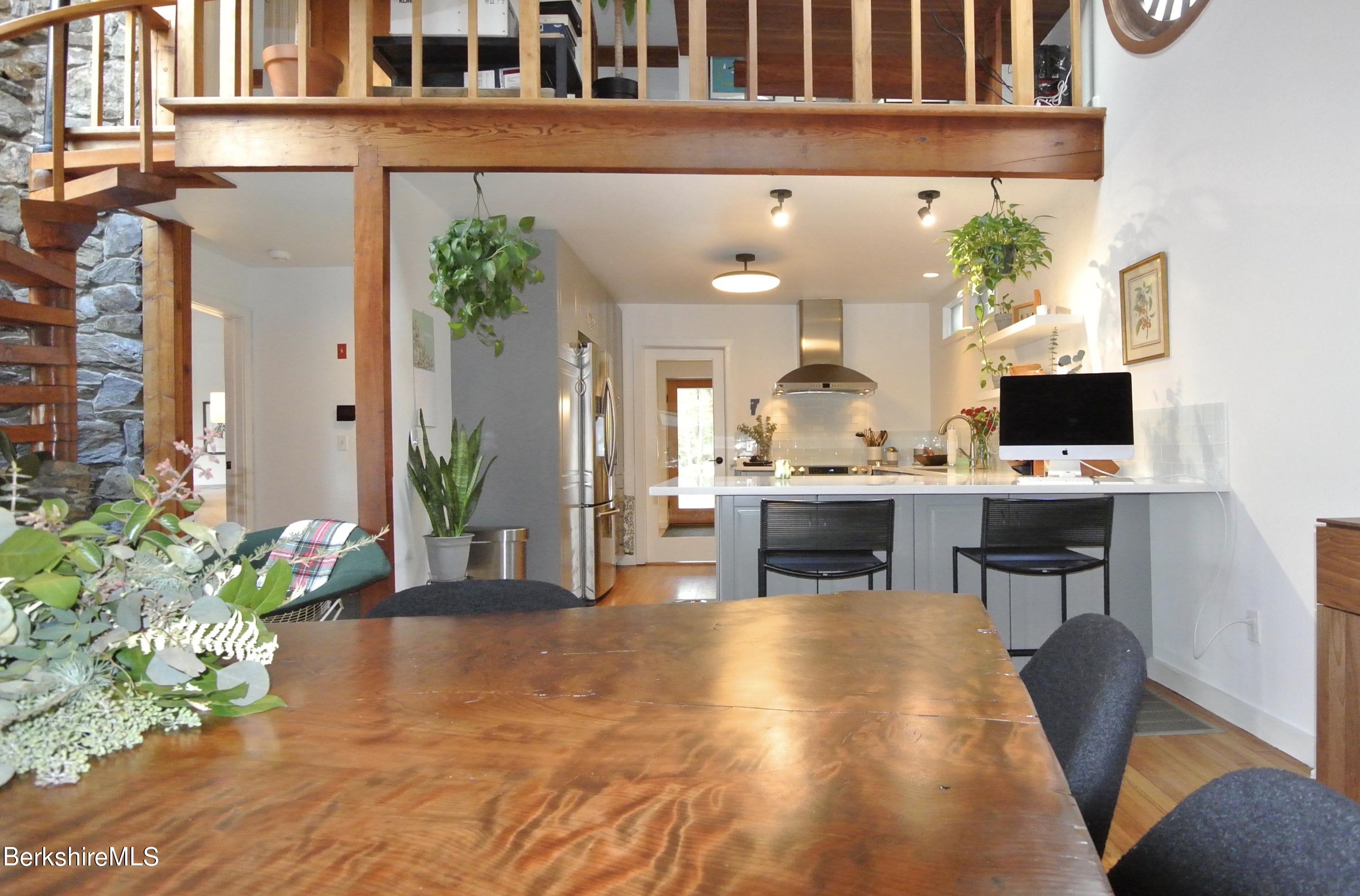 56 Lenox Road West Stockbridge, MA 01266 - Photo 12 of 39 Office loft over the kitchen