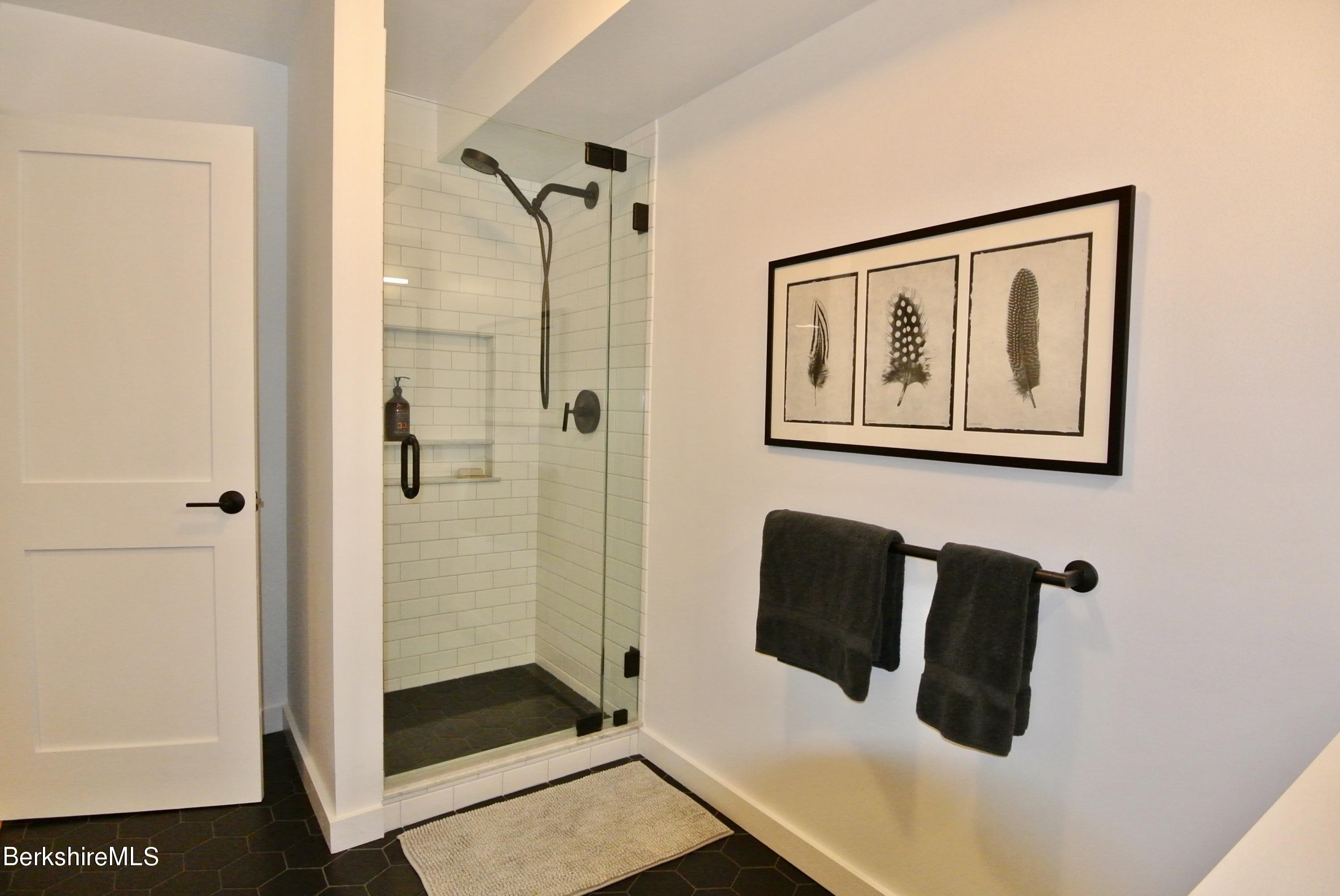 56 Lenox Road West Stockbridge, MA 01266 - Photo 31 of 39 Stall shower in new bathroom