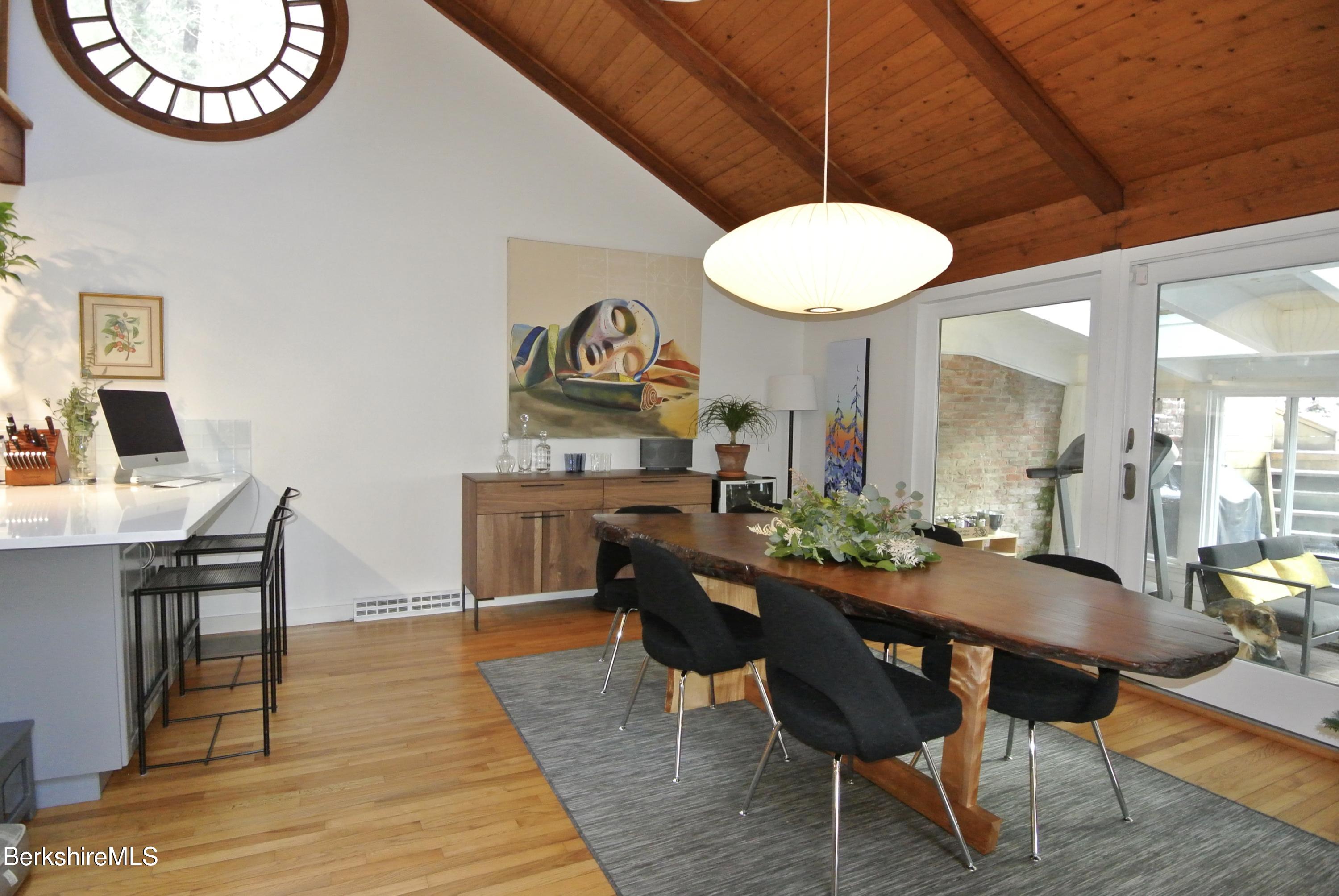 56 Lenox Road West Stockbridge, MA 01266 - Photo 10 of 39 Dining area opens to the sun room