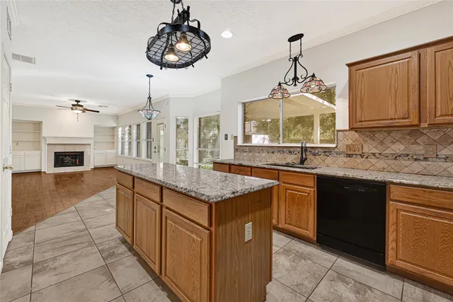 a view of a hallway with entryway