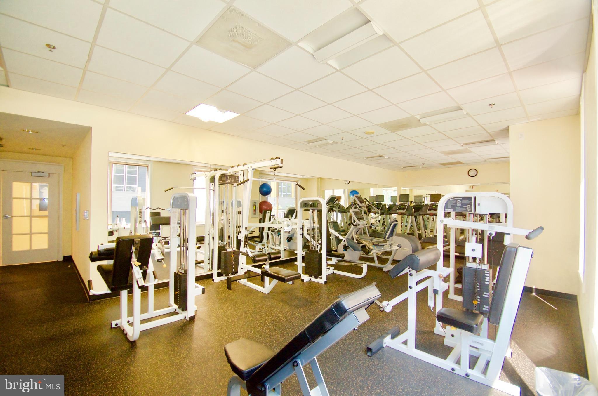 2726 Gallows Road, Unit 917 Vienna, VA 22180 - Photo 22 of 25 Gym