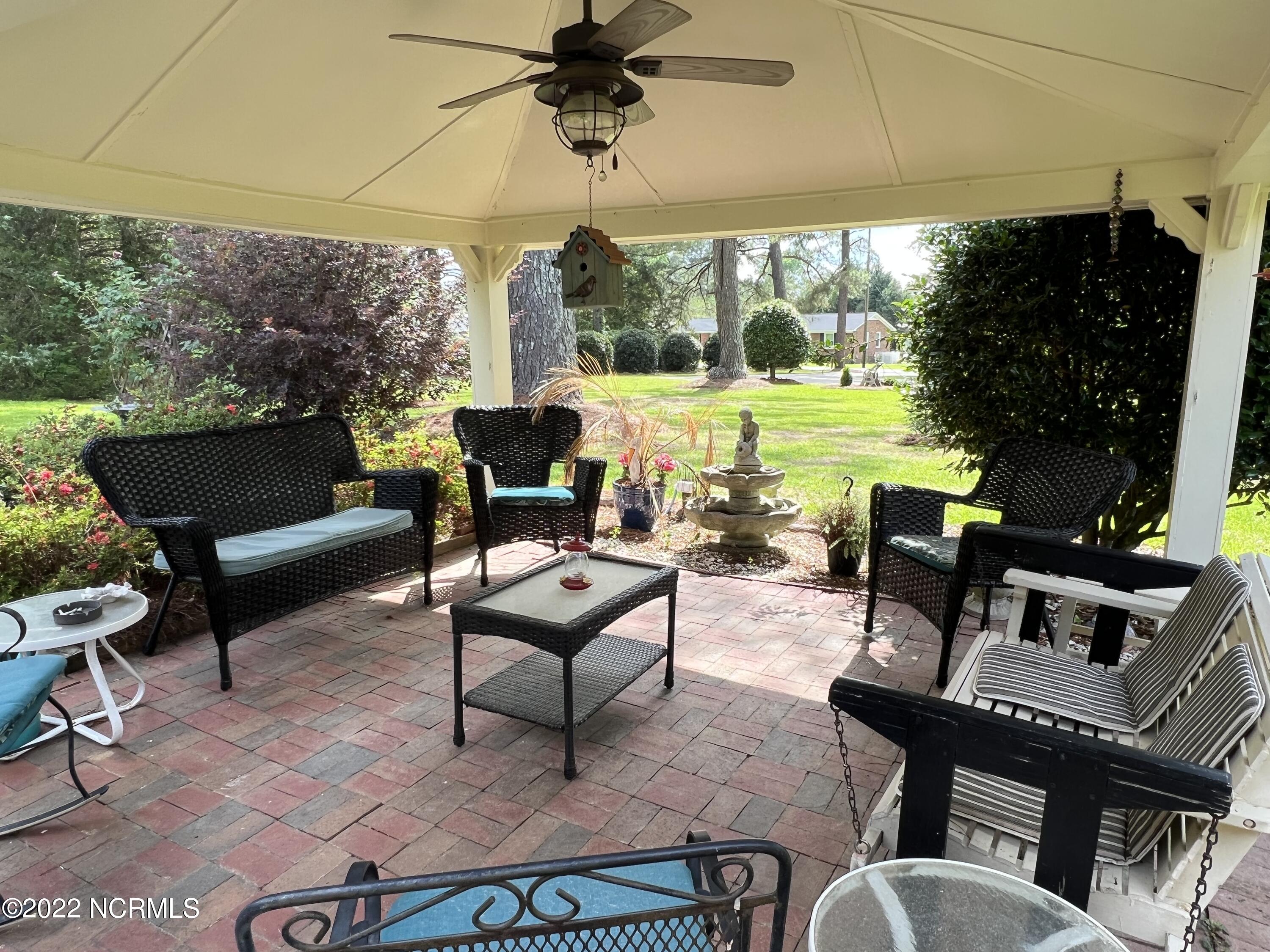 402 Pineview Road Clinton, NC 28328 - Photo 9 of 31 Gazebo with Brick pavers