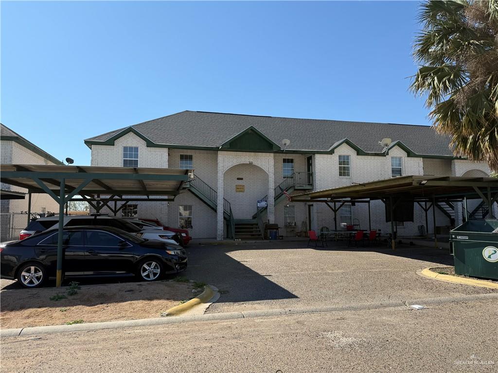 3803 Clavel Street Mission, TX 78572 - Photo 2 of 10 a view of a car park in front of house