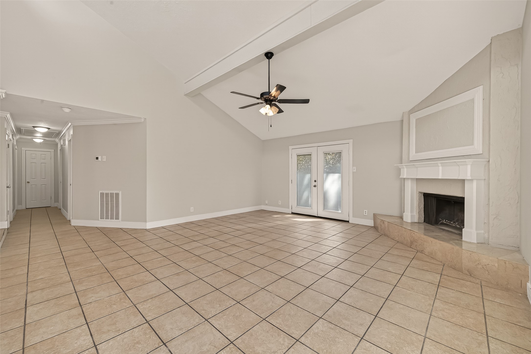 9503 Turtle Log Trail Houston, TX 77064 - Photo 13 of 41 a view of an empty room with glass door