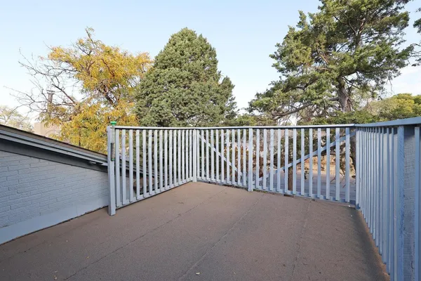 a view of balcony with outdoor space