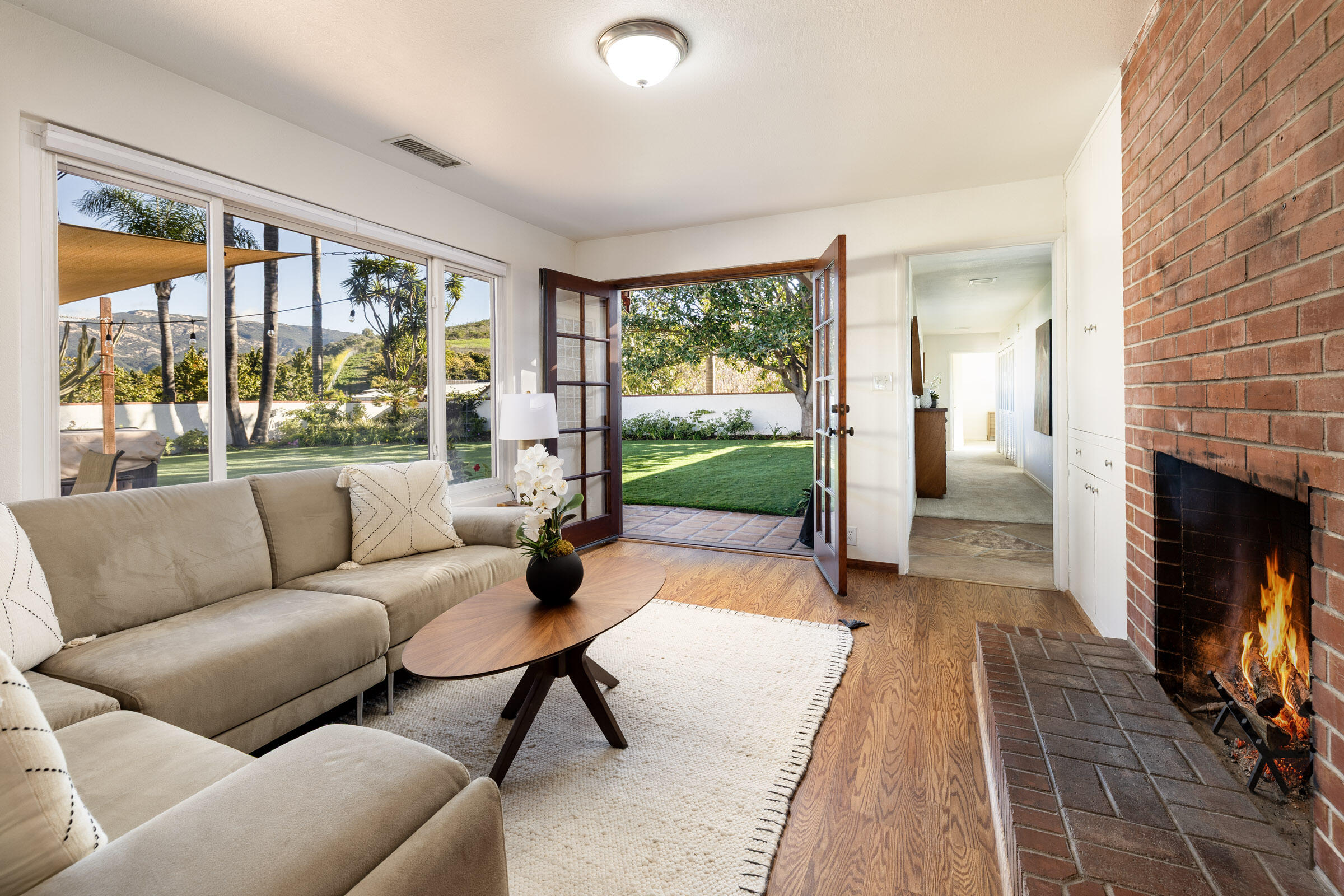 200 Ellwood Ridge Road Goleta, CA 93117 - Photo 17 of 57 Den off Kitchen opens to yard