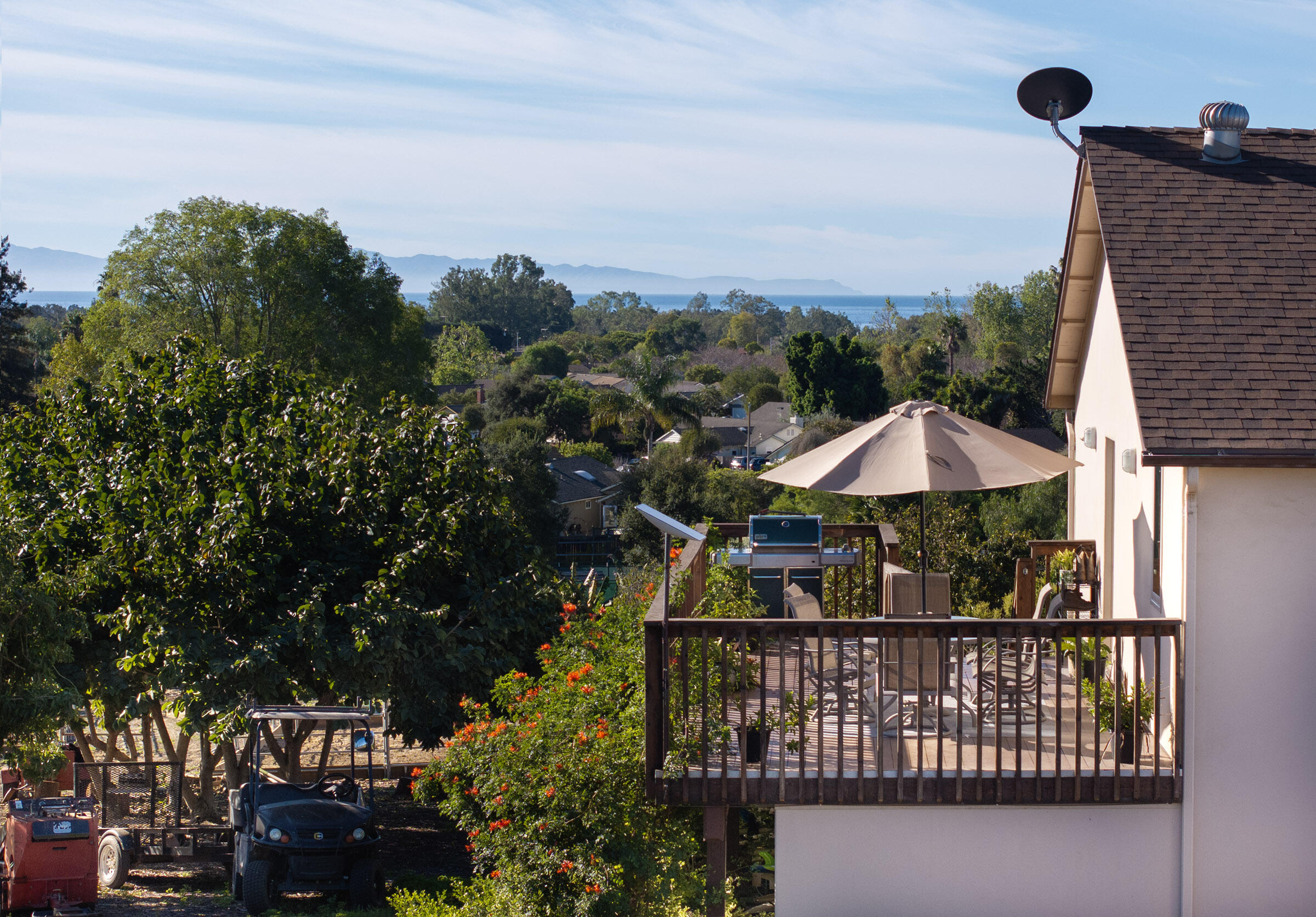 200 Ellwood Ridge Road Goleta, CA 93117 - Photo 36 of 57 Ocean View Deck-Upstairs Apartment