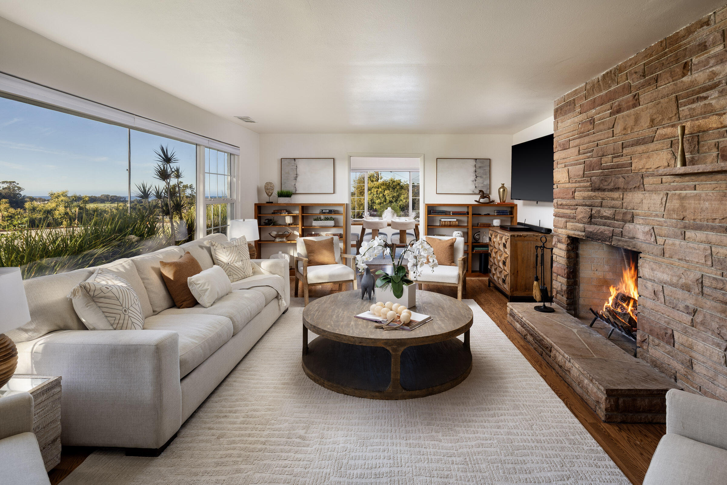 200 Ellwood Ridge Road Goleta, CA 93117 - Photo 7 of 57 Main house Living w/ ocean views