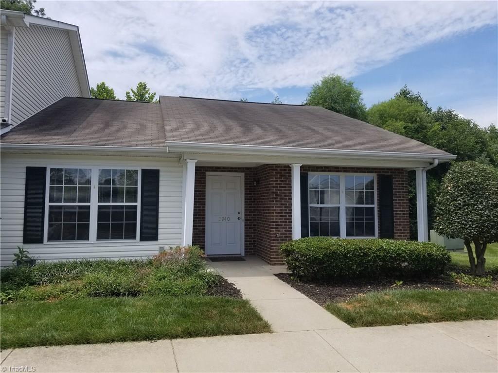 2940 WaterStone Loop High Point, NC 27265 - Photo 1 of 16 Welcome to 2940 Waterstone Loop. This end unit one story townhouse was the former model for the community features a split bedroom plan and a covered front door and porch area with privacy on the side.
