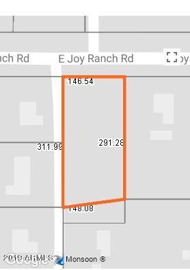 1045 East Joy Ranch Road Phoenix, AZ 85086 - Photo 5 of 39 PROPERTY DIMENSIONS