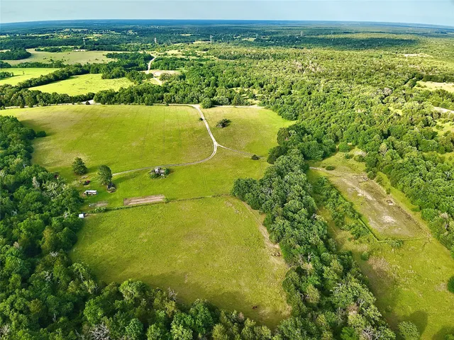 a view of a lake with a houses