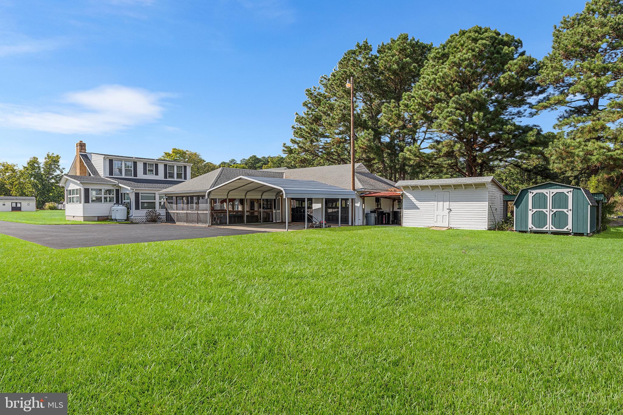 13241 Oyster House Road Princess Anne, MD 21853 - Photo 36 of 39 a front view of house with yard and green space