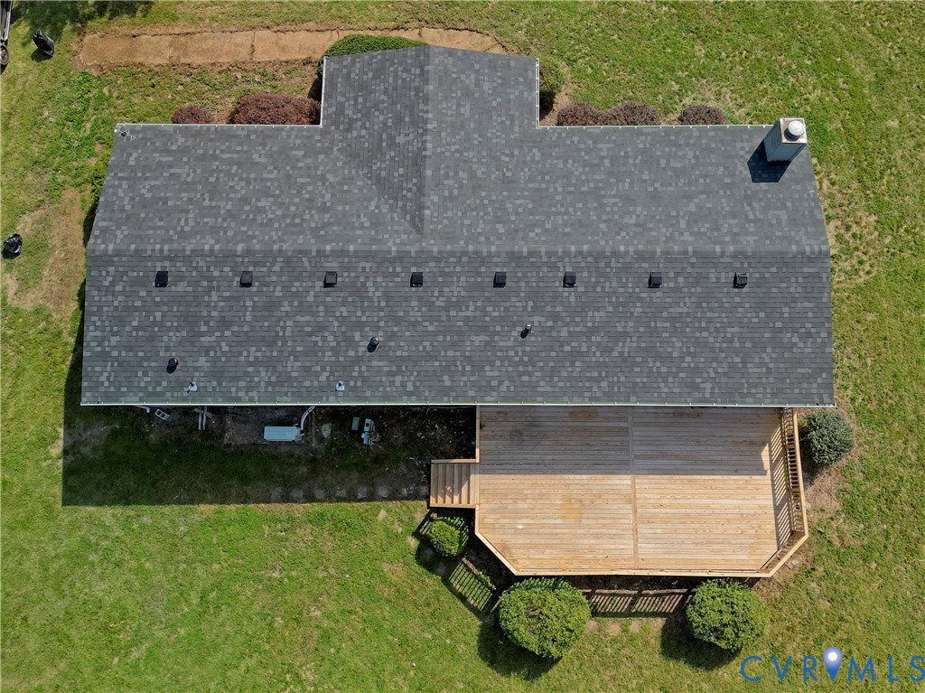 2110 Military Road Amelia Court House, VA 23002 - Photo 33 of 46 an aerial view of a house with a yard