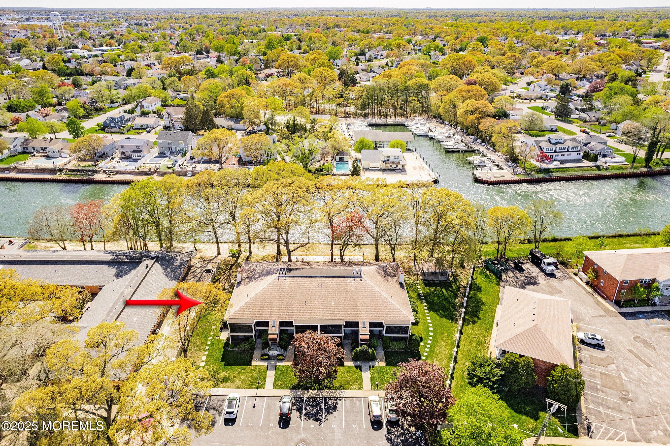1501 Hulse Road, Unit 18 Point Pleasant, NJ 08742 - Photo 40 of 40 07-Front Aerial with arrow