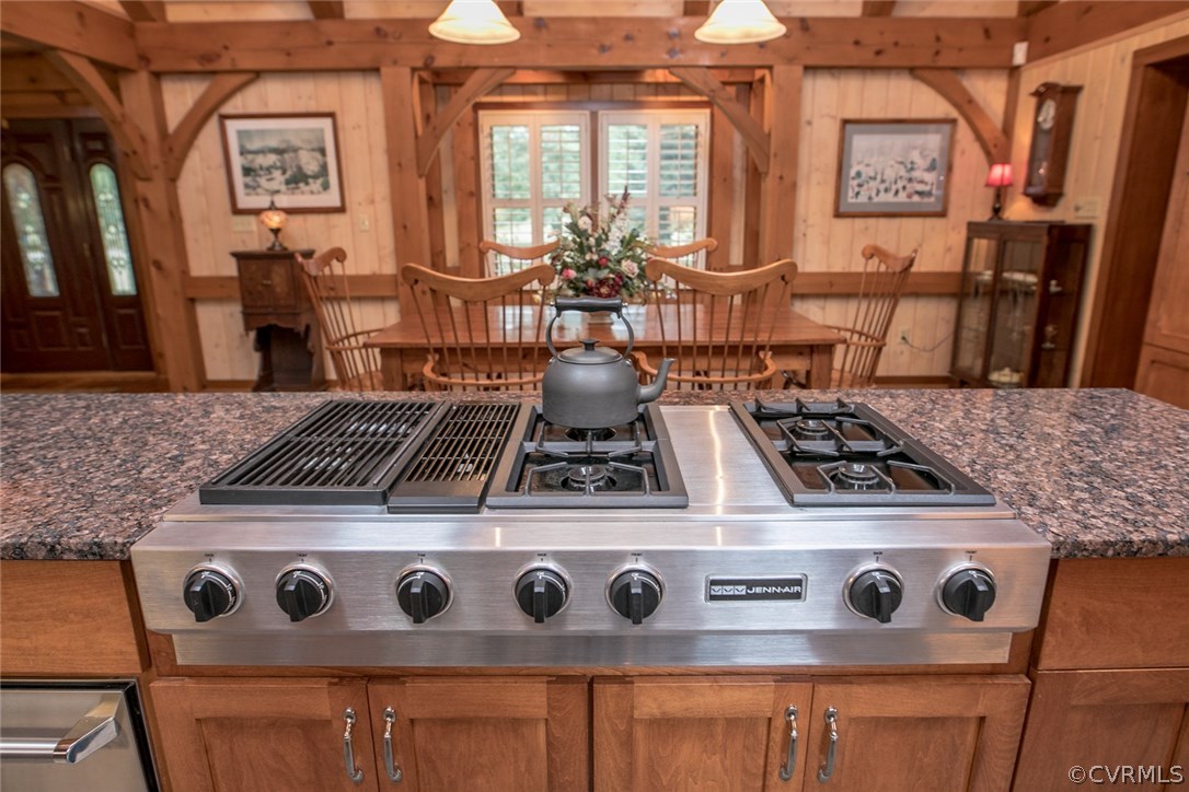 14101 Happy Hill Road Chester, VA 23831 - Photo 21 of 50 Large island with Jenn-Air gas cooktop