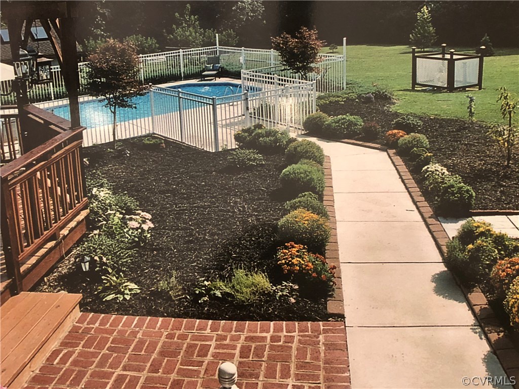 14101 Happy Hill Road Chester, VA 23831 - Photo 50 of 50 In ground pool with new liner and new pump, right