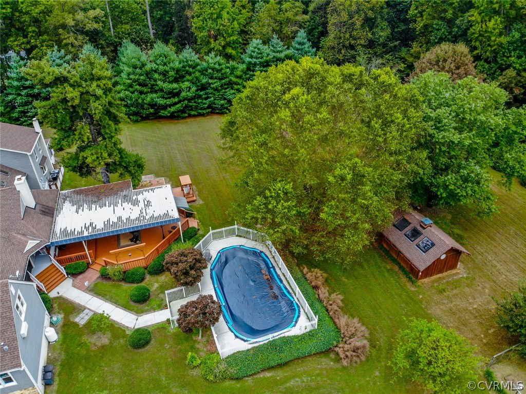 14101 Happy Hill Road Chester, VA 23831 - Photo 9 of 50 In ground pool, right off your screen porch and ma