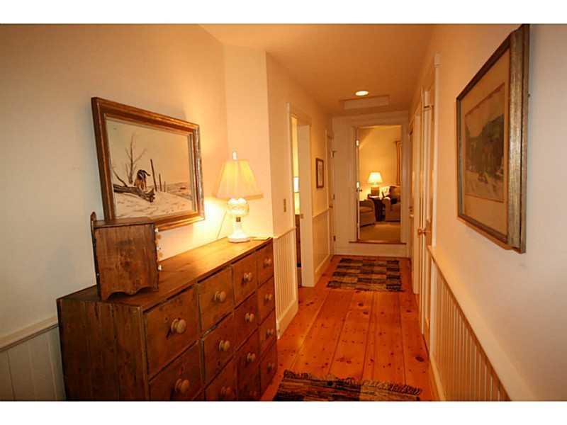 88 Mc Kown Point Road Boothbay Harbor, ME 04575 - Photo 21 of 34 Hallway. Second floor hallway with...