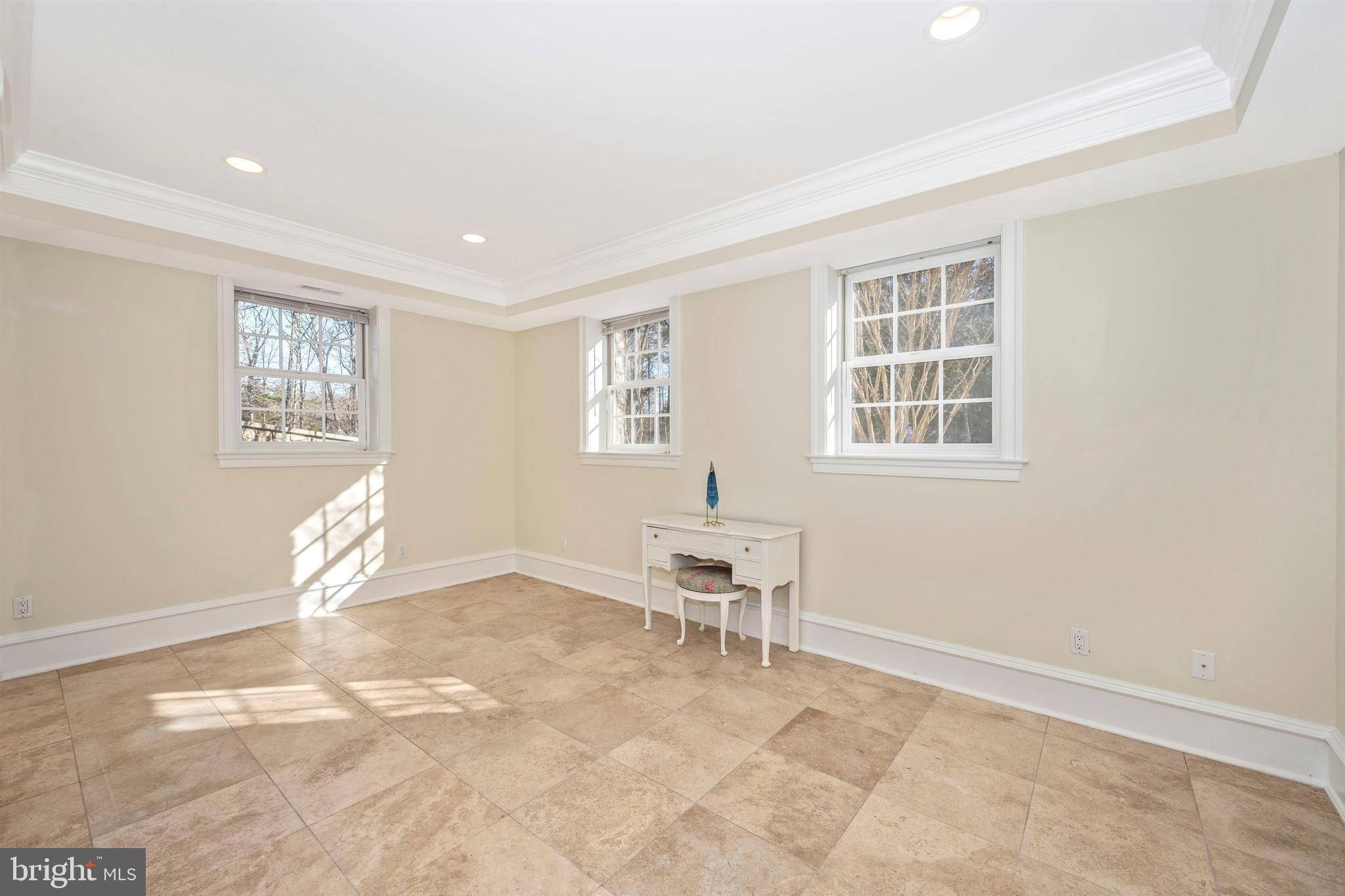 11340 Albermyrtle Road Potomac, MD 20854 - Photo 38 of 42 Extra Room in Basement lots of light