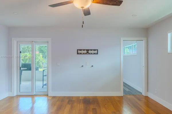 a view of a small space