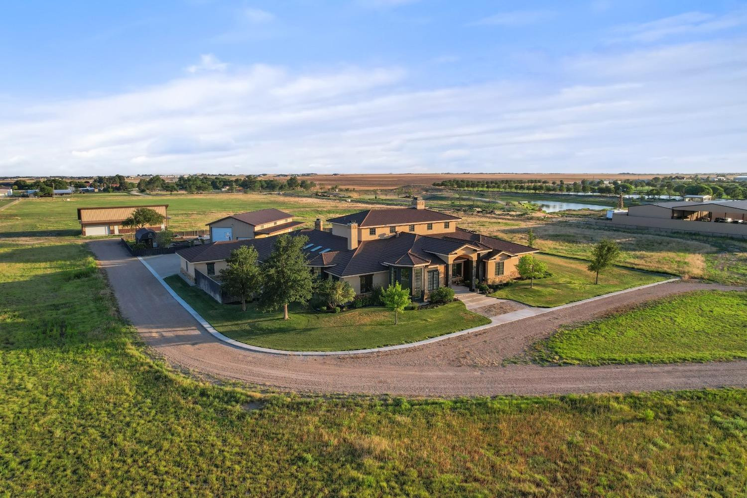 5631 Woodrow Road Lubbock, TX 79424 - Photo 3 of 50 an aerial view of a house