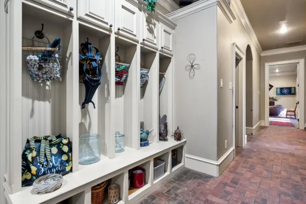 a view of walk in closet