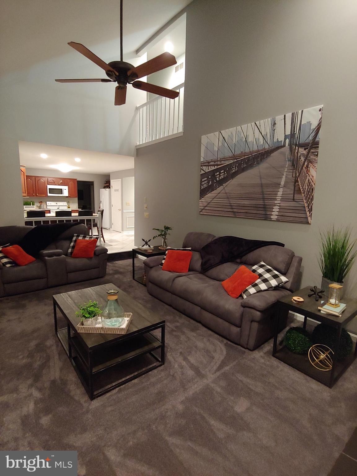 6 Roland Place Bel Air, MD 21014 - Photo 16 of 48 COZY FAMILY ROOM W/ CEILING FAN