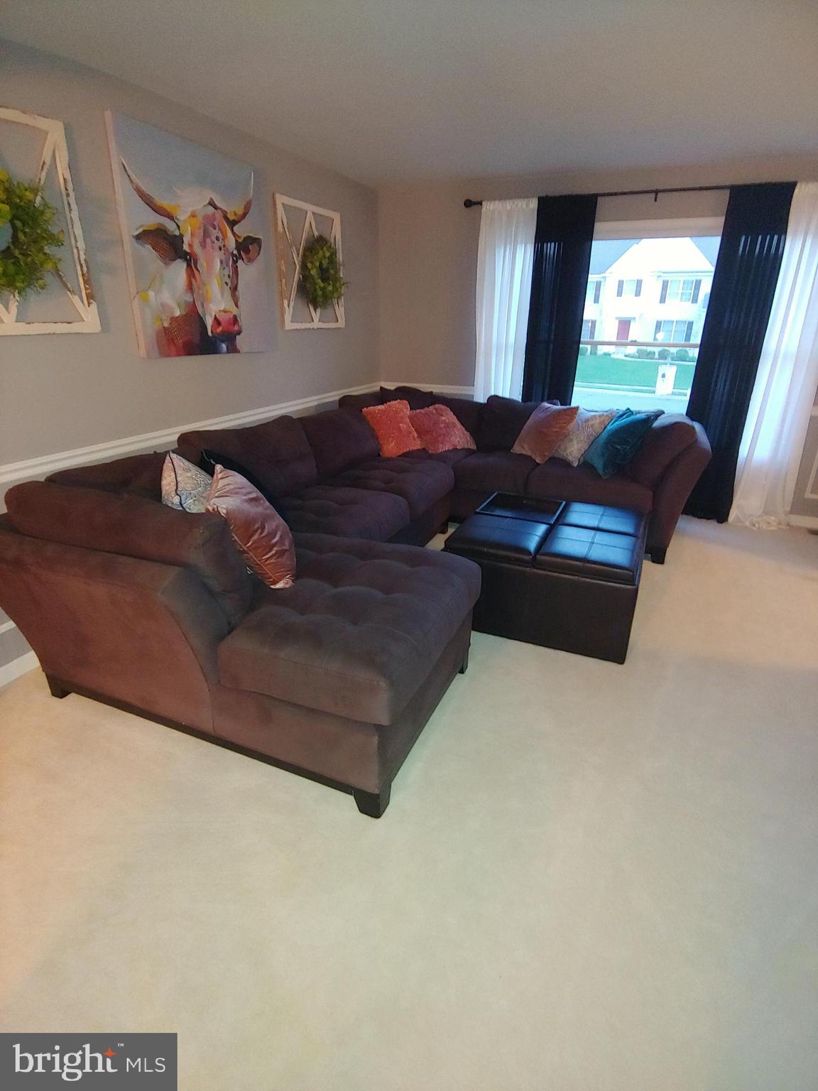 6 Roland Place Bel Air, MD 21014 - Photo 6 of 48 SPACIOUS LIVING ROOM WITH CHAIR RAIL