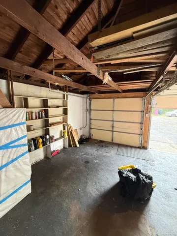 a room with storage and utility